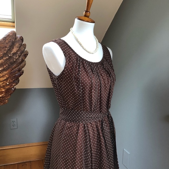 Vintage Coco Flowy Polka Dot Dress - Picture 5 of 9